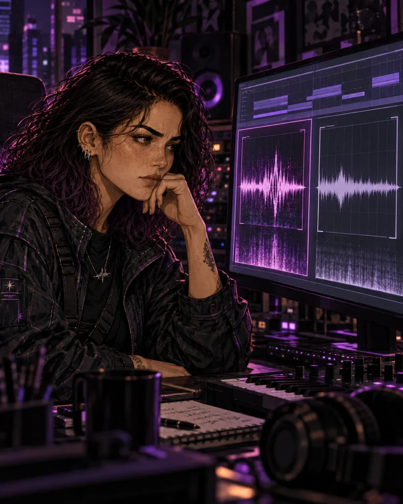Cass Navarro compares a strange waveform with a cleaner revision that loses its distinctive detail..